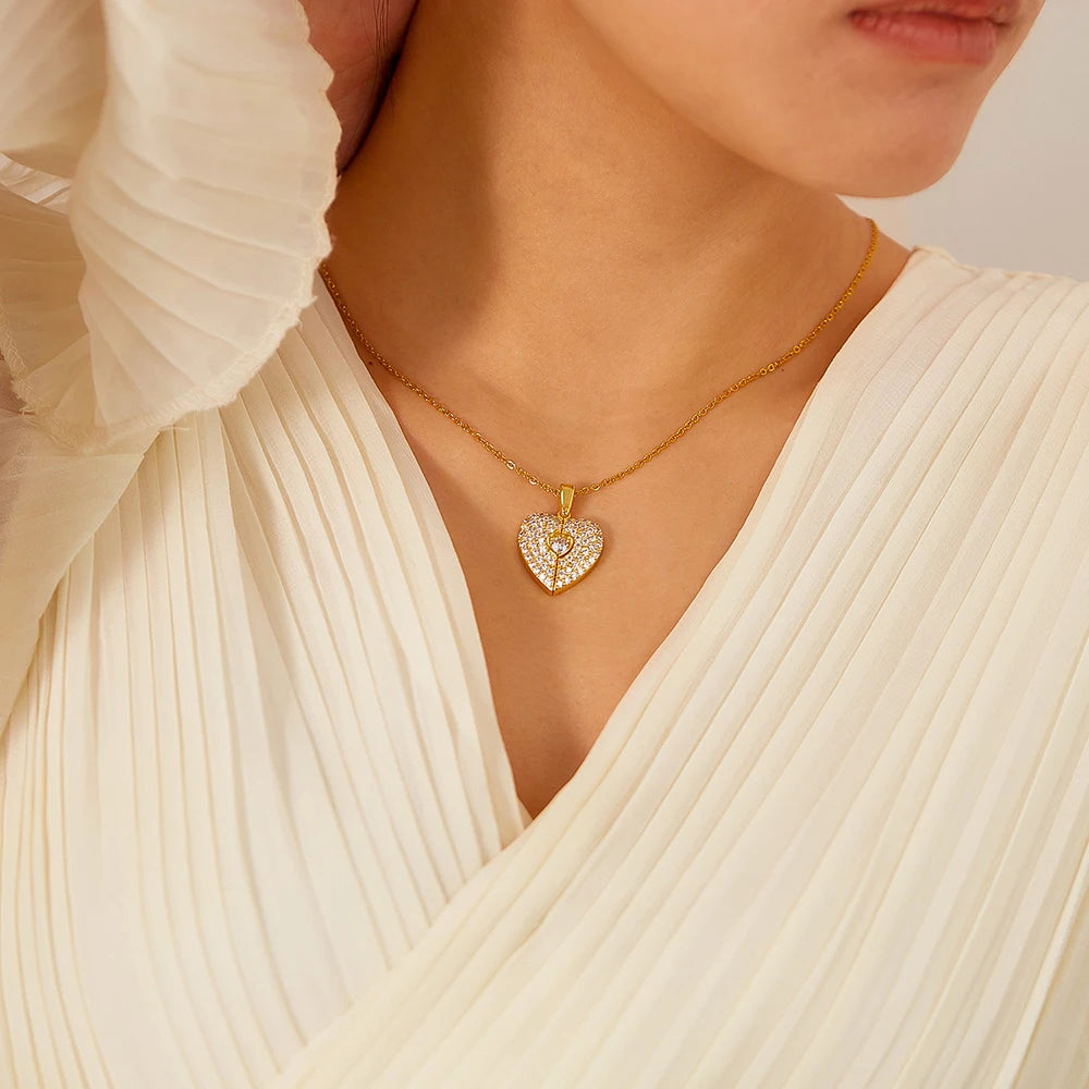 Secret Message  Necklace