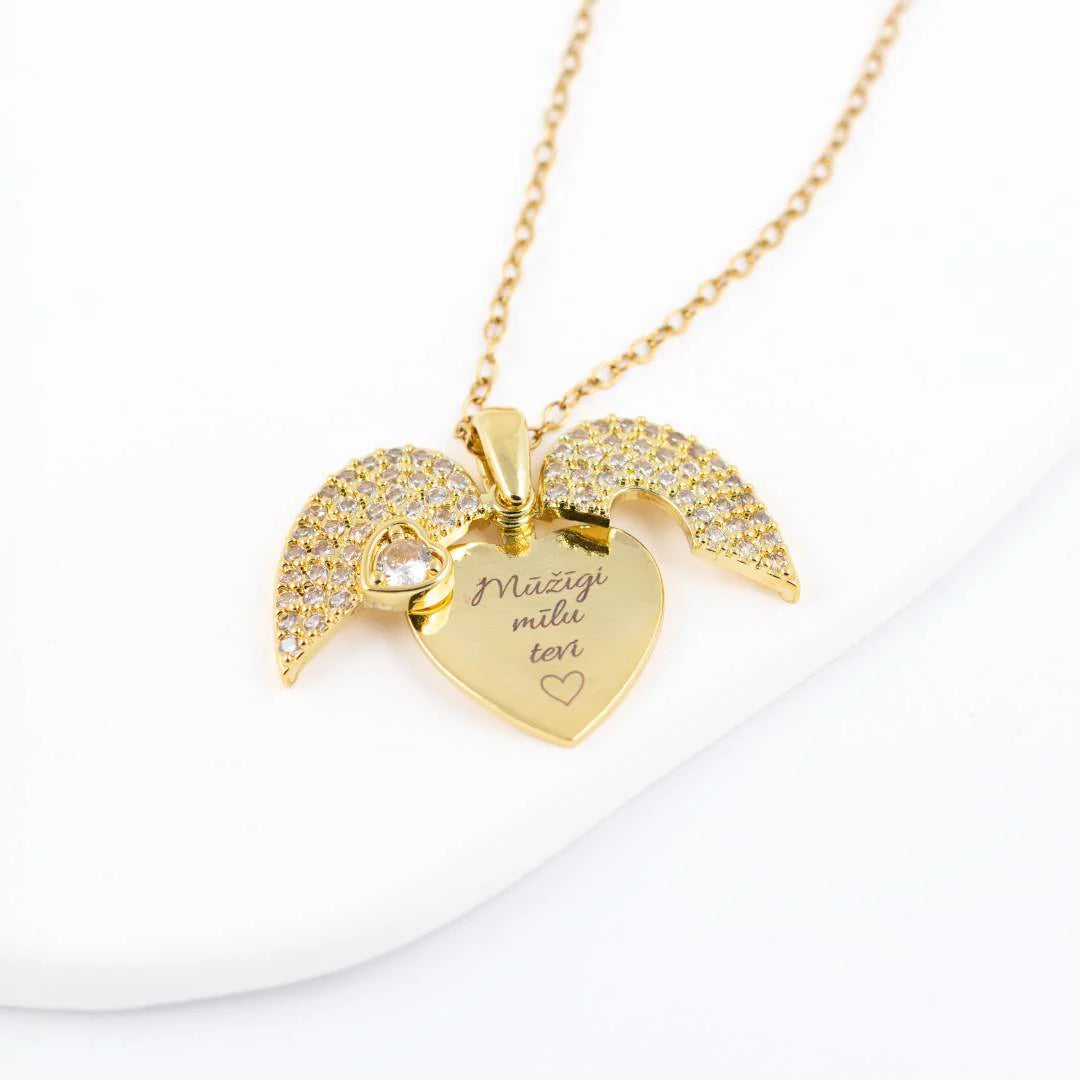 Secret Message  Necklace