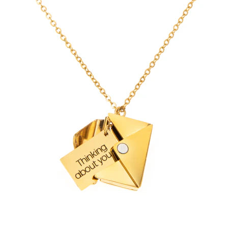 Love Letter Envelope Necklace