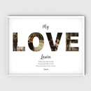 Love Letters Frame