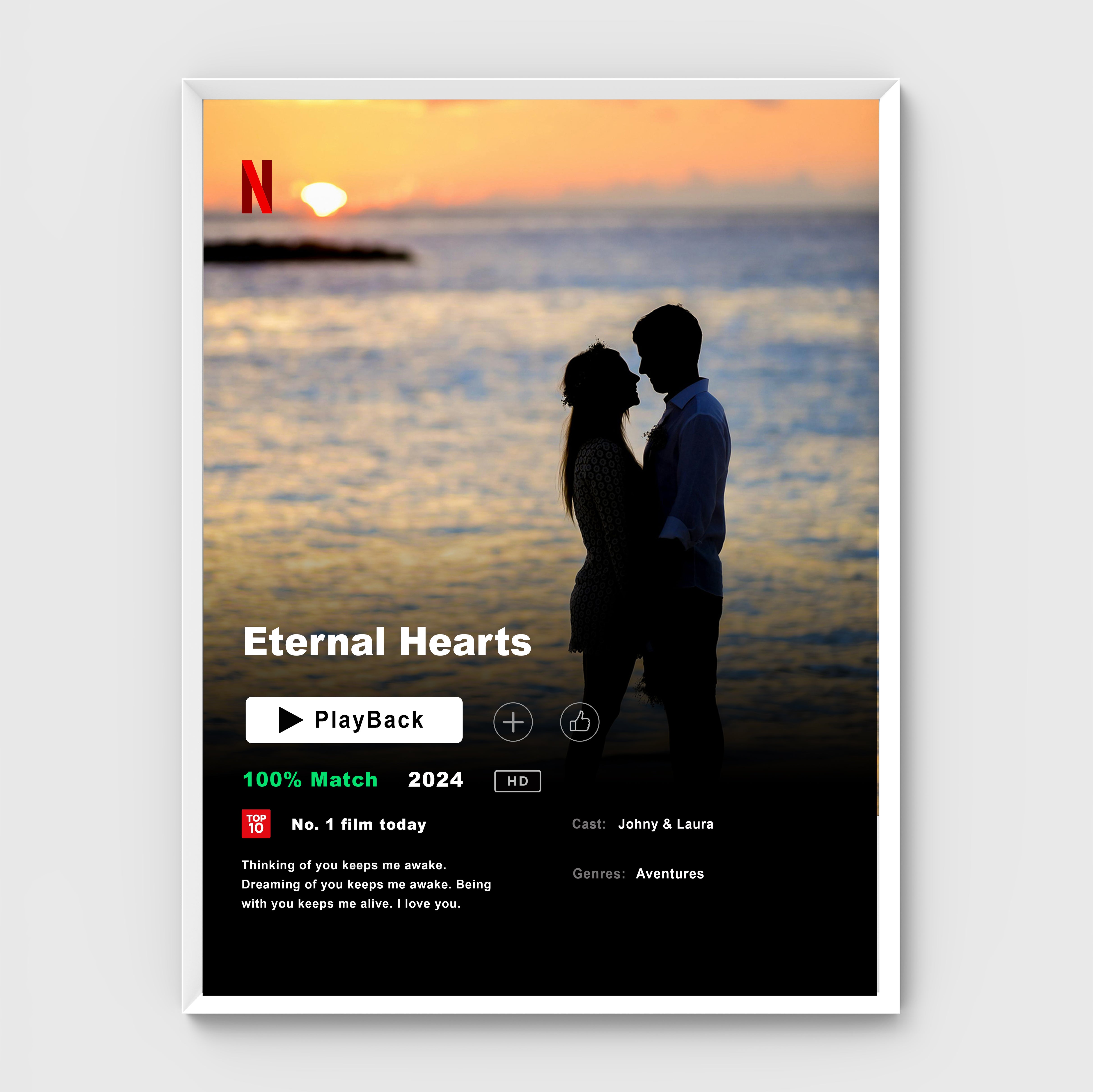 Netflix Love Story Frame