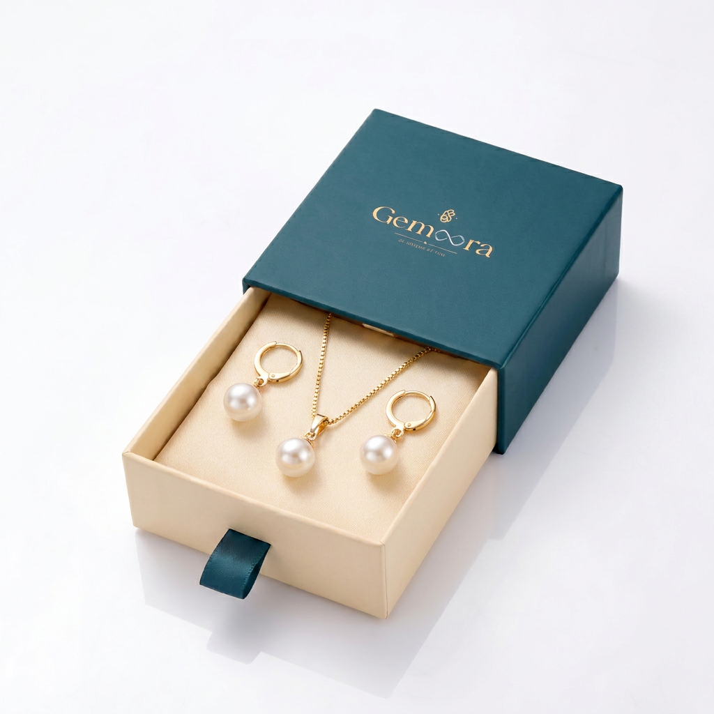 Timeless Pearl Pendant Set