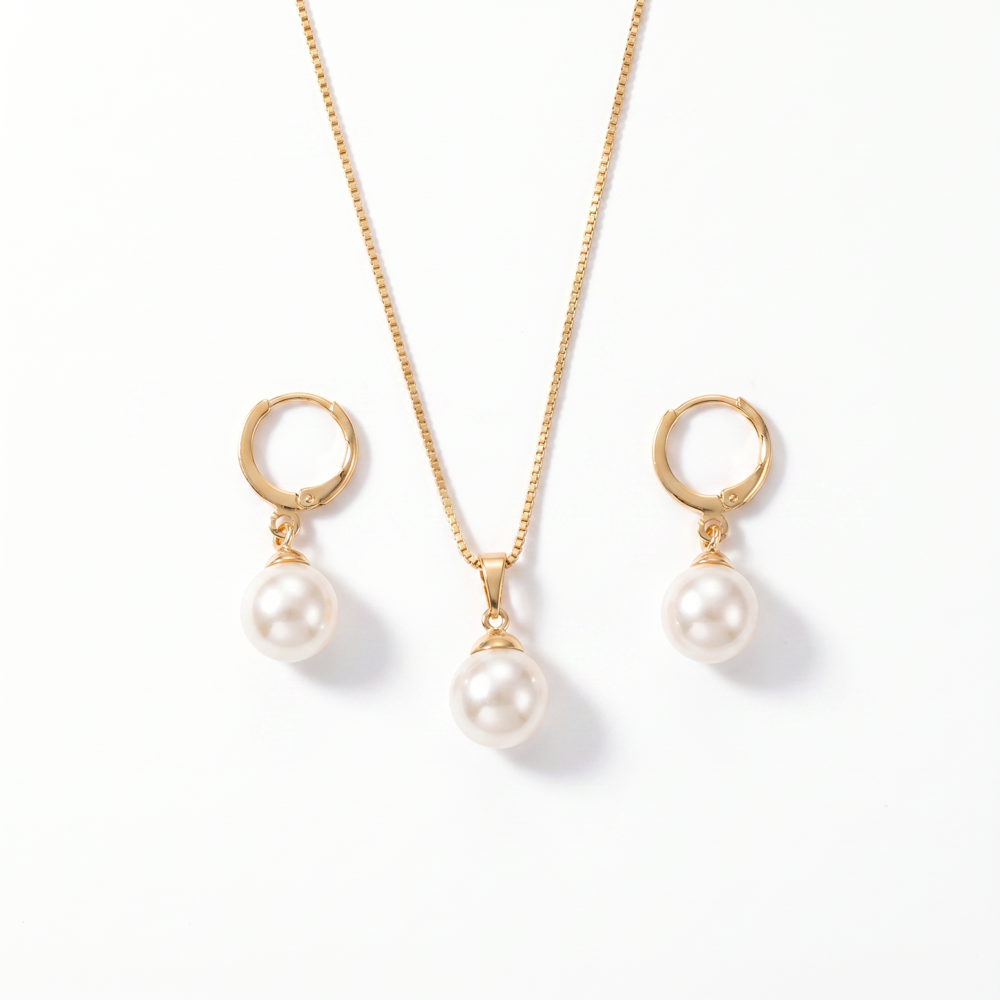 Timeless Pearl Pendant Set