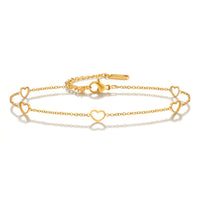 Amara Heart Anklet