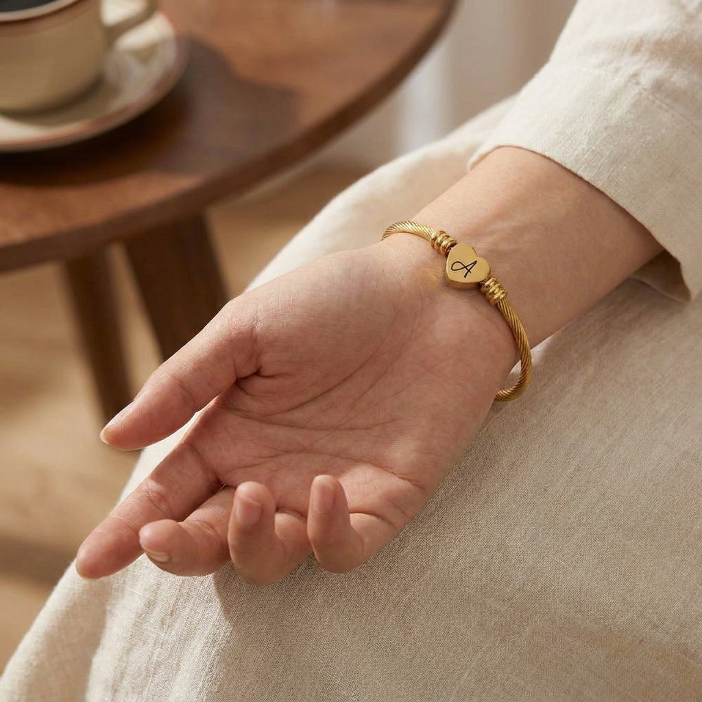 Aria Heart Bracelet