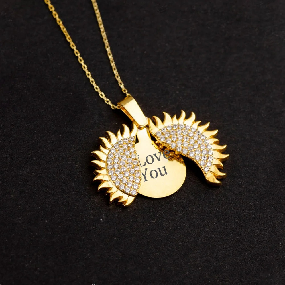 Secret Message  Necklace